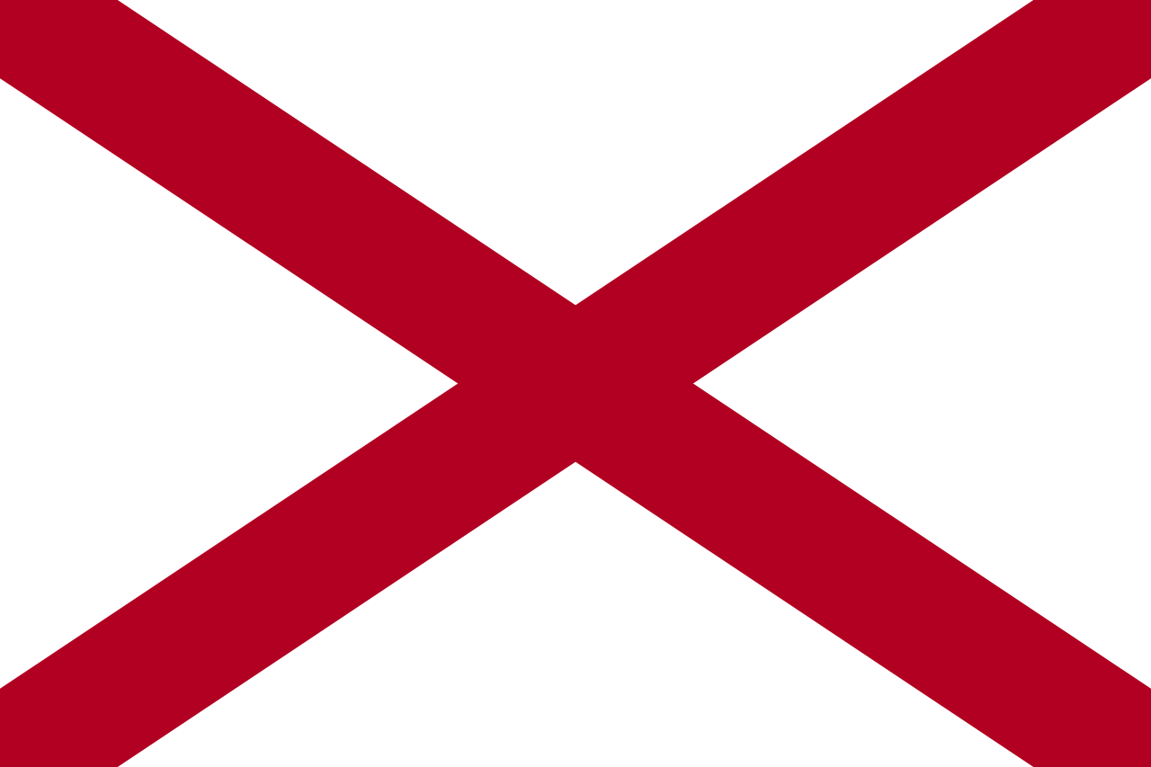 State flag for Alabama