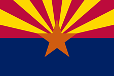 State flag for Arizona