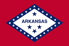 State flag for Arkansas