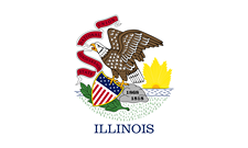 State flag for Illinois