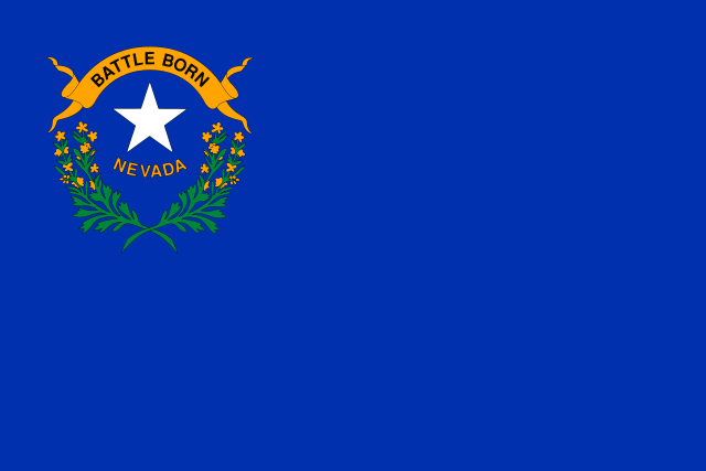 State flag for Nevada