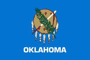 State flag for Oklahoma